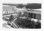 Back staircase, in winter